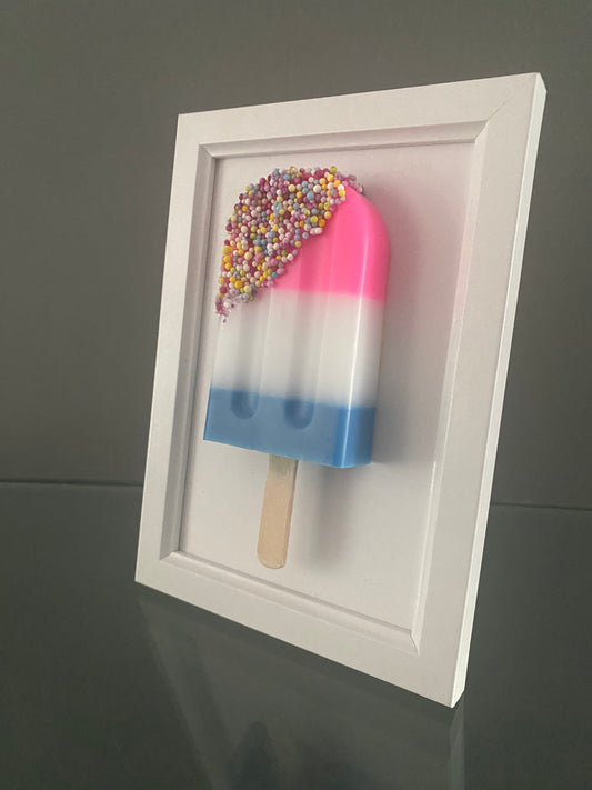 Single Mounted Lollipop, Lollipop Art, Lollipop Wall Art, Pop Art, Retro Wall Art, Quirky Art, Newborn Baby Gifts